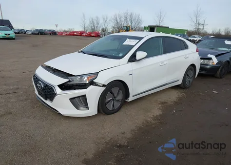 2020 Hyundai Ioniq Hybrid Se z USA, uszkodzony, nr VIN KMHC75LC7LU242403